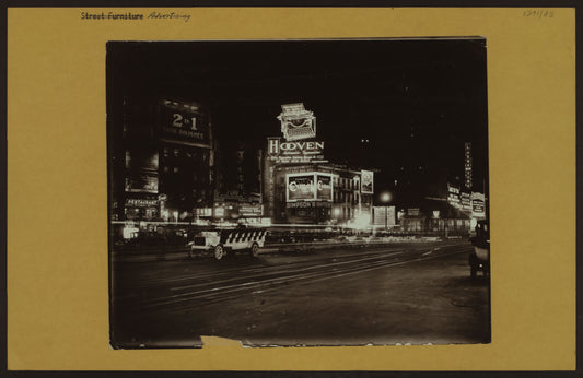Art Print - Advertisements - [Advertising signs and billboards - Advertising Loew's New York Theatre.]