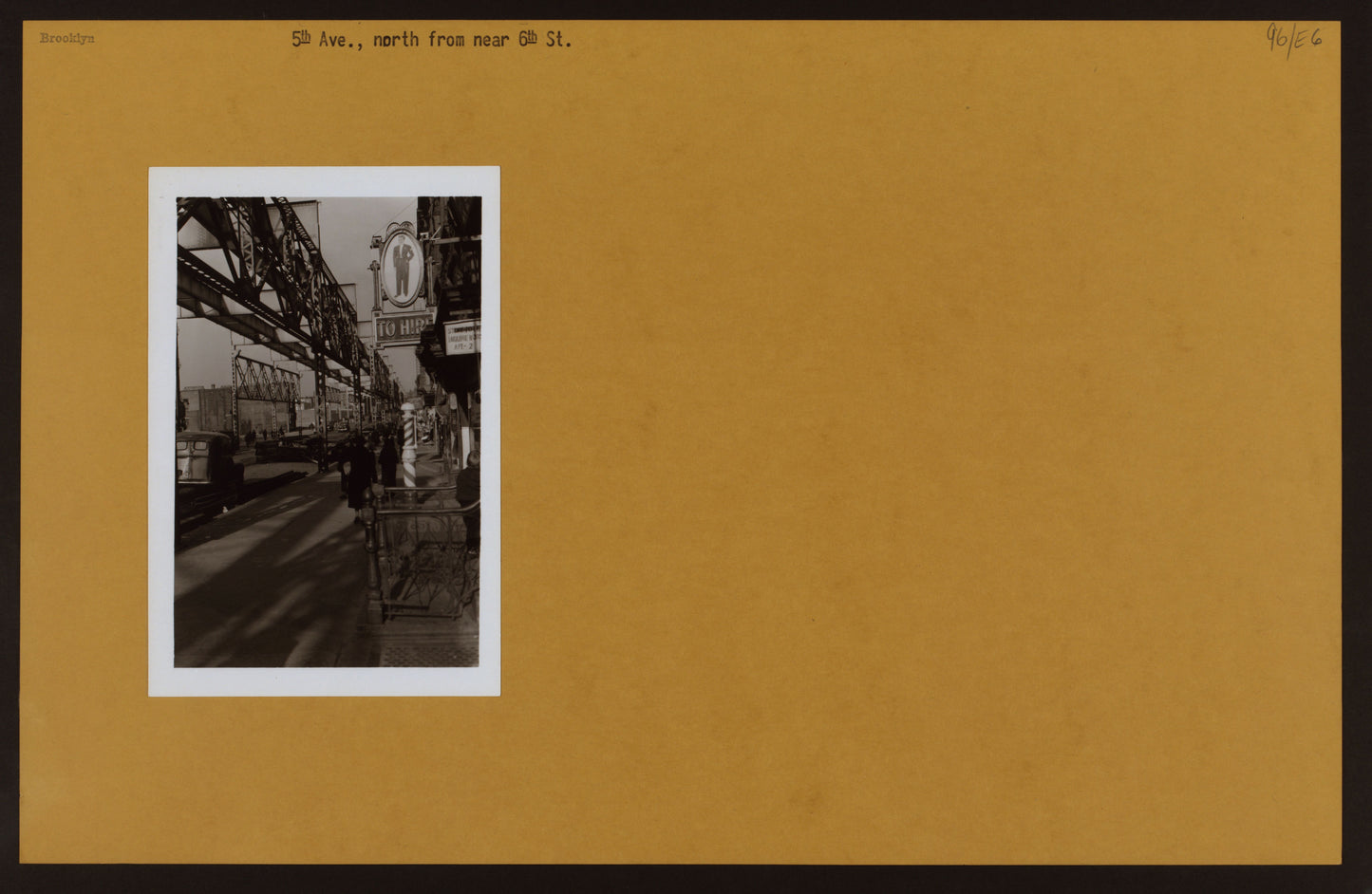 Art Print - Brooklyn: 5th Avenue - 6th Street